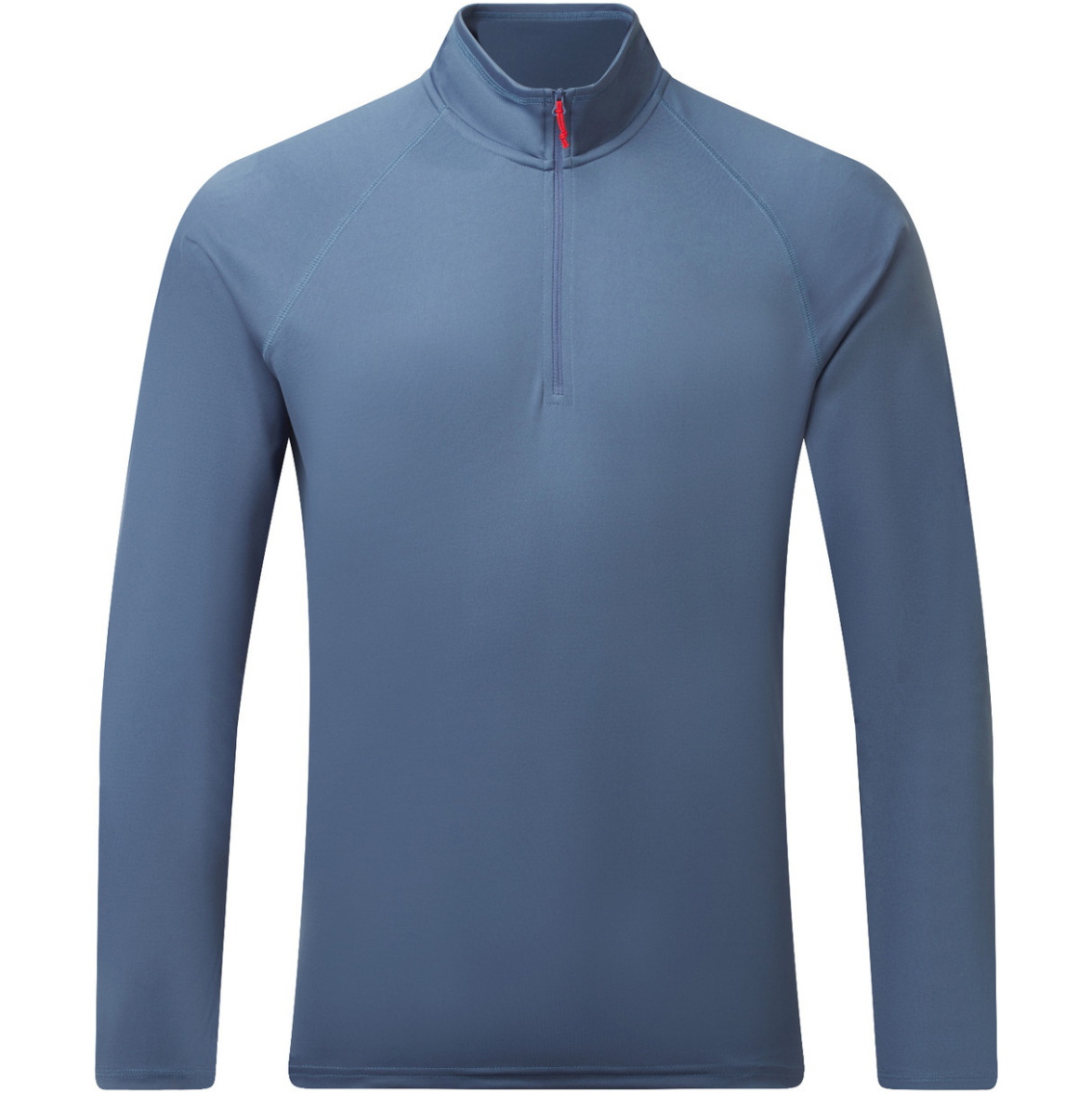 2026 Gill Mens UV Tec Long Sleeve Zip Tee UV009 - Storm Blue